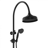 Fienza Lilian Twin Shower Top Inlet - Matte Black